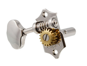 Grover Sta-Tite Tuner Set for Slot Head nickel 3L/3R