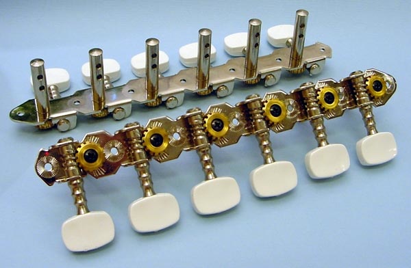 12-Snarig gitaar mechanieken set 6L/6R