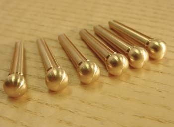 Bridgepin brass set/6