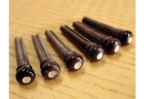 Brugpen hoorn met pearl dot set/6