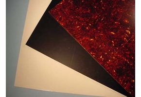 Acoustic pickguard material 20x25cm black