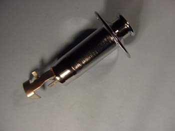 GTR acoustic endpin jack chrome