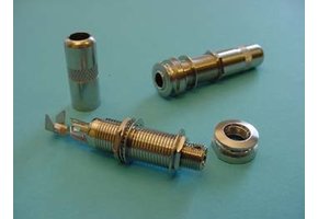 Switchcraft acoustic endpin jack nickel