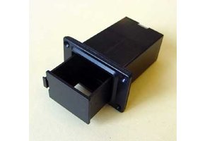 Battery holder acoustic guitar