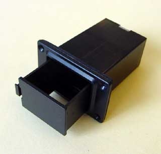 Battery holder acoustic guitar