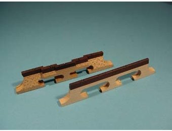 Banjo bridge 5-string compensated