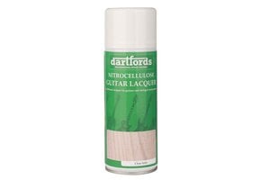 Dartfords FS5001 nitrocellulose lacquer satin spraycan 400ml