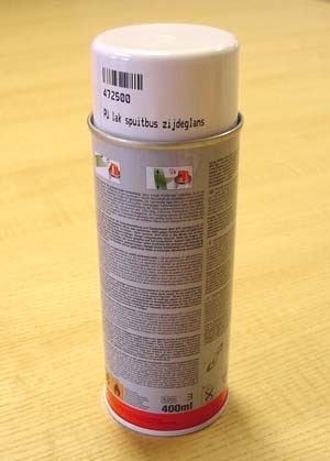 Spray can PU laquer
