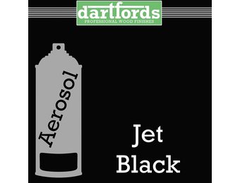Dartfords cellulose kleurlak jet black - spuitbus 400ml