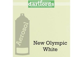 Dartfords cellulose kleurlak Olympic White - spuitbus 400ml