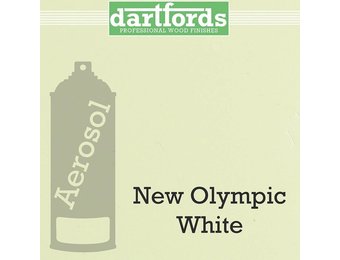 Dartfords cellulose kleurlak Olympic White - spuitbus 400ml