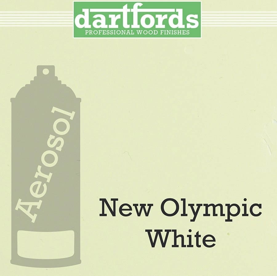 Dartfords cellulose kleurlak Olympic White - spuitbus 400ml