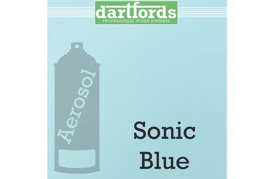Dartfords cellulose kleurlak sonic blue - spuitbus 400ml