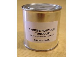 Chinese Tung wood oil 0,25L