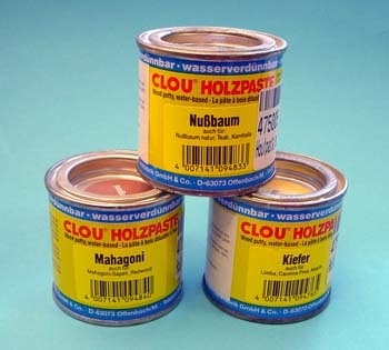 Wood paste filler dark mahogany