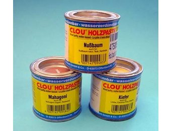 Houtpasta naturel noten/teak