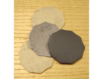 Velcro waterproof sanding paper 35mm 1500 grit