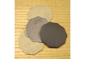 Velcro waterproof sanding paper 35mm 2500 grit