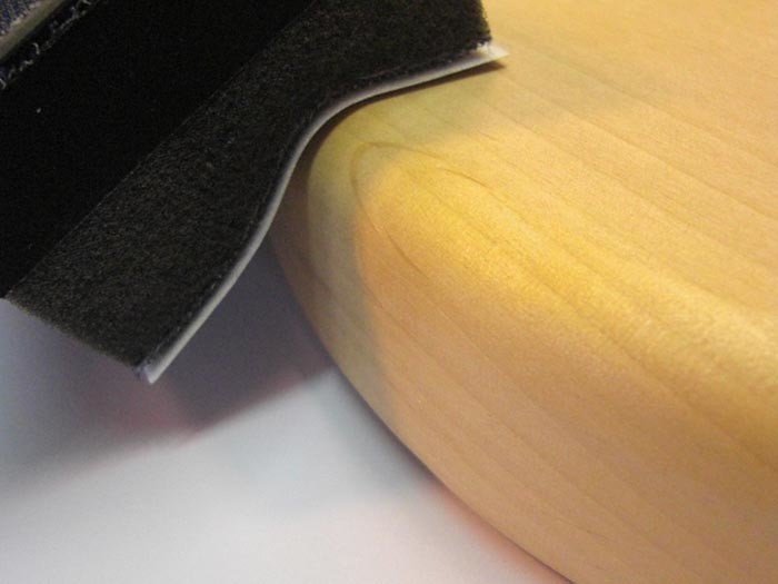 Schuurblok met klitteband 70x125mm