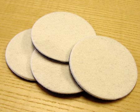 Felt polishing pad 76mm