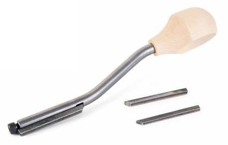 Gurian fretvijl set met handvat