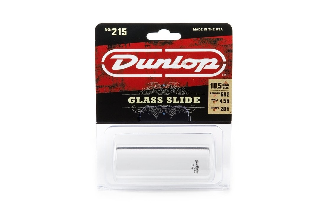 Dunlop 215 Heavy Wall Medium glass slide