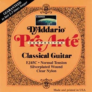 D'Addario EJ45C Composites normal tension
