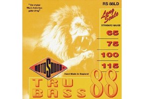 Rotosound RS88LD Black Nylon flat wound