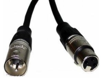 Microfoonkabel XLR female/XLR male 10M