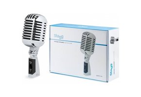 Stagg SDMP40 Vintage Microphone chrome