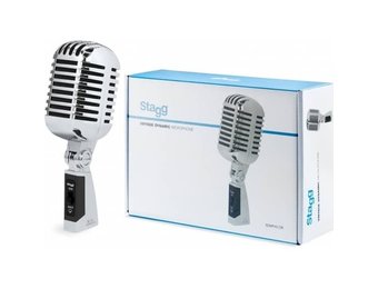 Stagg SDMP40 Vintage Microphone chrome