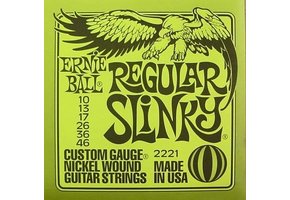 Ernie Ball 2221 Regular Slinky Strings 10-46