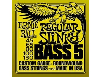 Ernie Ball 2836 Regular Slinky 5-String 045-130