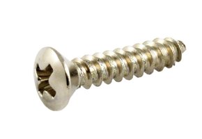 Long pickguard screws stainless set/20