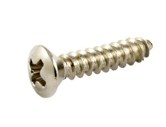 Long pickguard screws stainless set/20