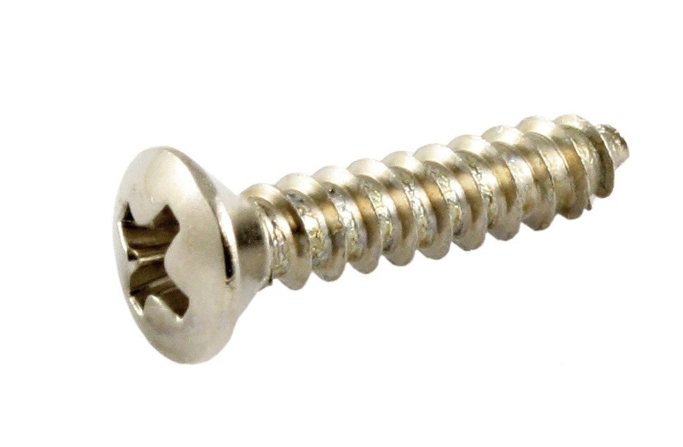 Long pickguard screws stainless set/20