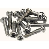 Strat pickup screw USA Stainless Steel bulk/50