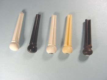 Bridge pin black bulk/50