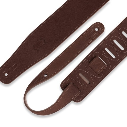 Levy's MS26-RST Hand-brushed Suede Guitar Strap Rust