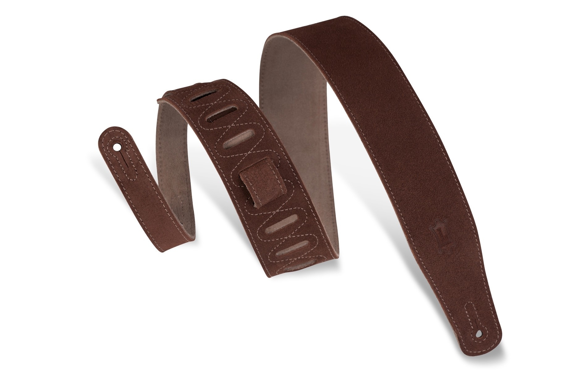 Levy's MS26-RST Hand-brushed Suede Guitar Strap Rust