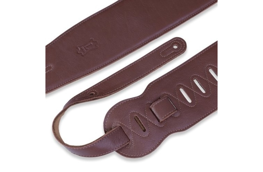 Levy's M4GF-BRN Extra Wide Bass Guitar Strap Brown