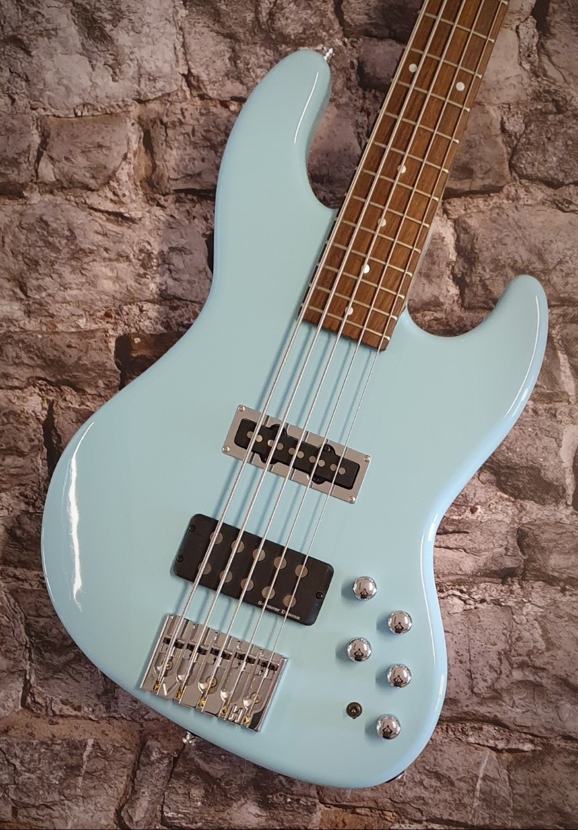 Vox Humana MJ5A-Custom 5-String Bass Daphne Blue