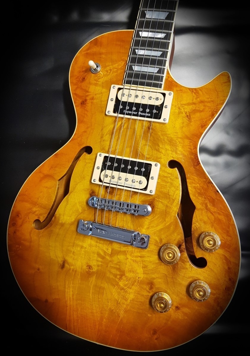 Vox Humana Custom Shop Les Paul Thinline Antique Burst