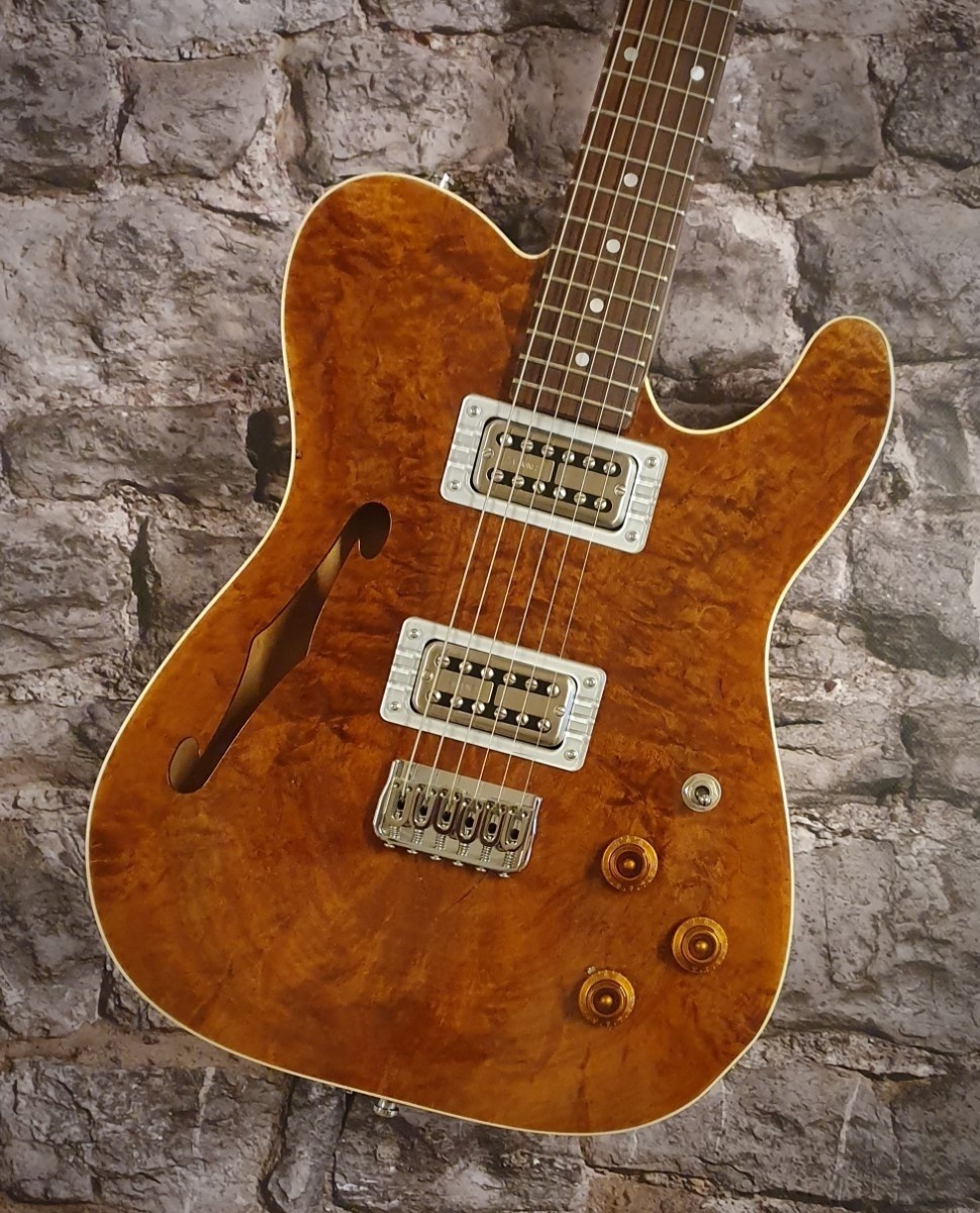 Vox Humana TE-Thinline Custom Guitar with TV Jones Pickups