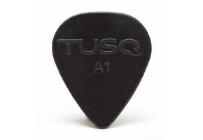 TUSQ A1 0.68mm Pick - Black 6 pack