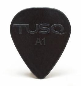 TUSQ A1 0.68mm Pick - Black 6 pack