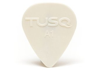 TUSQ A1 0.68mm Pick - White 6 Pack