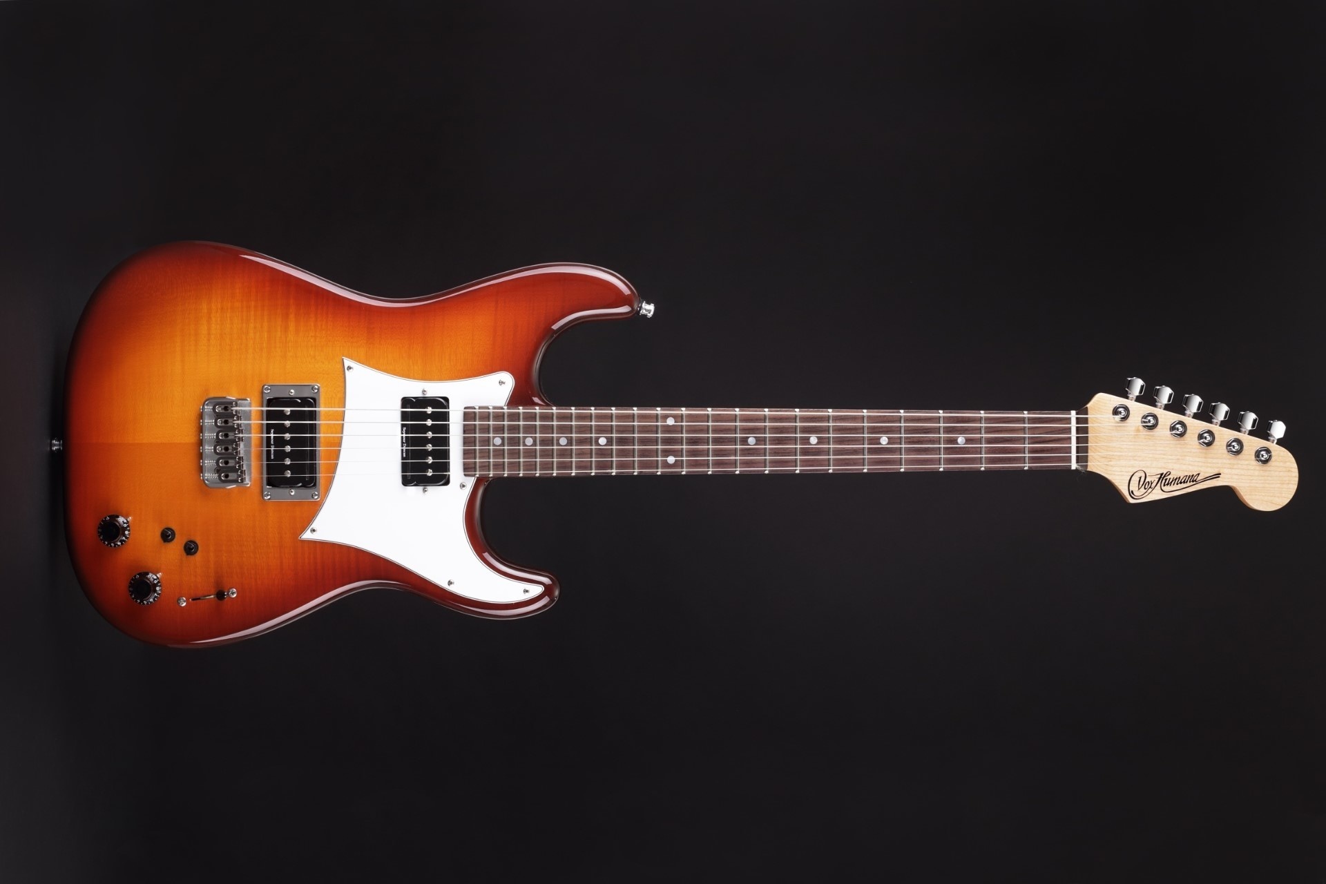 Vox Humana ST-Renegade Mahogany with Flamed Maple Top (2014)