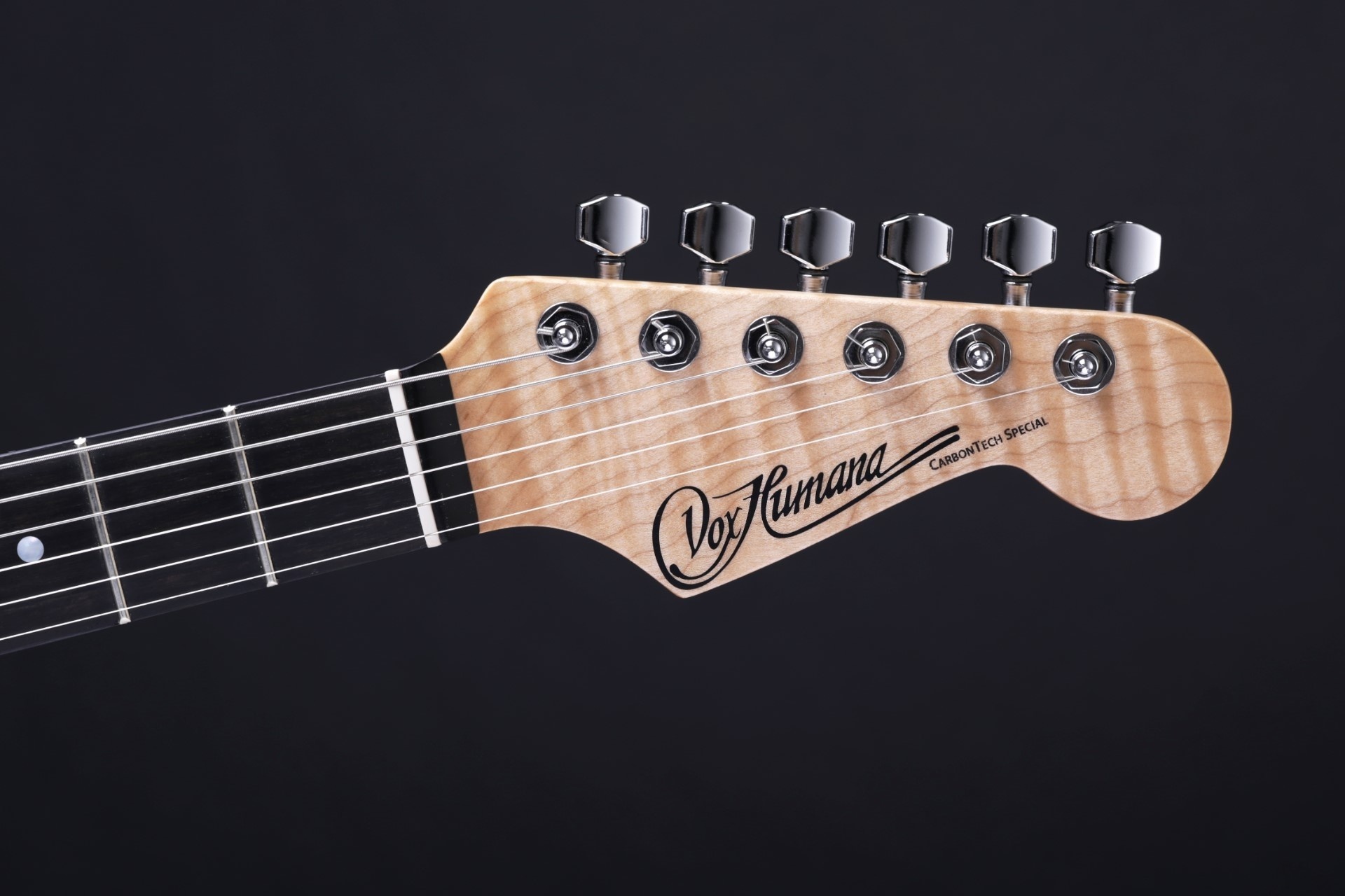 Vox Humana ST-HSH Model Amberburst with Ebony Fingerboard (2013)