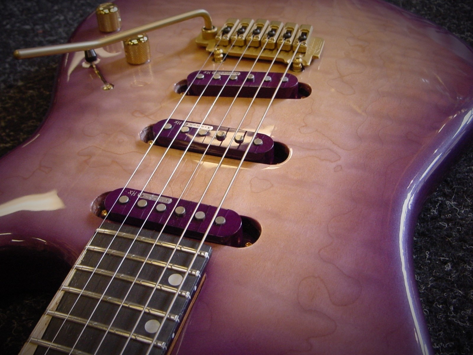 Vox Humana ST-Purple with Split Fingerboard (2003)